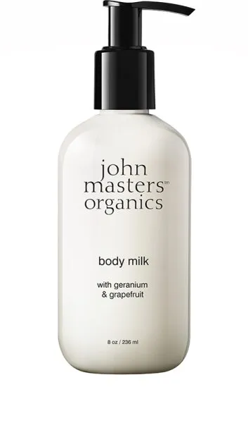 John Masters Organics Body Milk With Geranie & Grapefruit 236 ml John Masters Organics Body Milk With Geranie & Grapefruit 236 ml