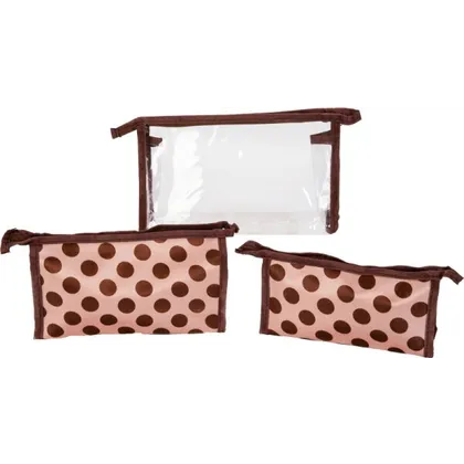 3er-Set Kosmetiktaschen 3er-Set Kosmetiktaschen