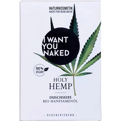 I Want You Naked Holy Hemp Duschseife Bio-Hanfsamenöl 100 g I Want You Naked Holy Hemp Duschseife Bio-Hanfsamenöl 100 g