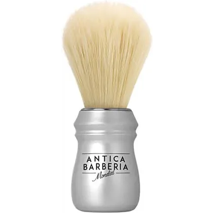Mondial Antica Barberia Pure Bleached Bristle Rasierpinsel mit Kunststoff-Griff Mondial Antica Barberia Pure Bleached Bristle Rasierpinsel mit Kunststoff-Griff