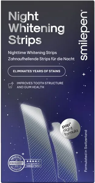 Smilepen Night Whitening Strips 10×2 Strips Smilepen Night Whitening Strips 10×2 Strips
