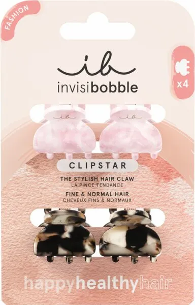 Invisibobble Clipstar Petit Four 4 Stk. Invisibobble Clipstar Petit Four 4 Stk.