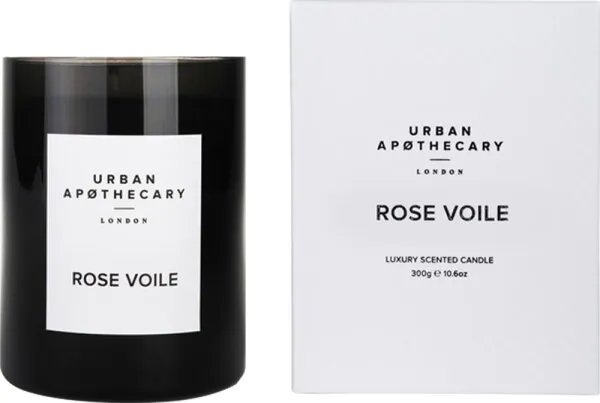 Urban Apothecary Luxury Boxed Glass Candle – Rose Voile 300 g Urban Apothecary Luxury Boxed Glass Candle – Rose Voile 300 g