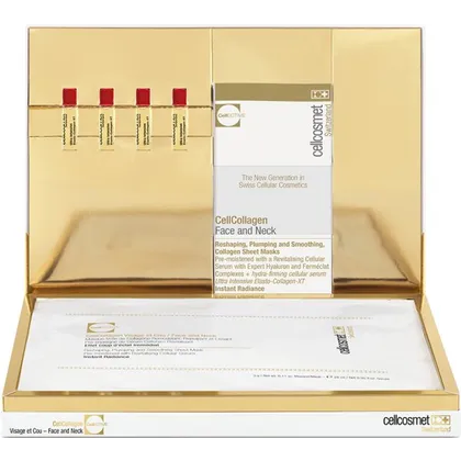 Cellcosmet CellCollagen Face and Neck 4 Stk. + 4 x 1,5 ml Cellcosmet CellCollagen Face and Neck 4 Stk. + 4 x 1,5 ml