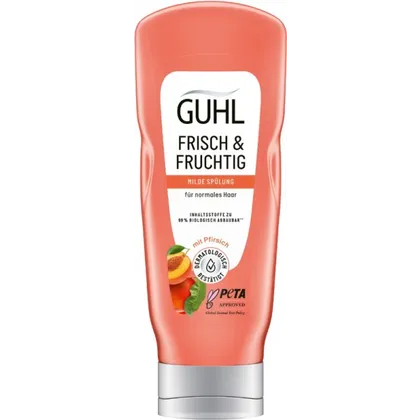 Guhl Frisch & Fruchtig Milde Spülung 200 ml Guhl Frisch & Fruchtig Milde Spülung 200 ml