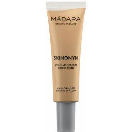 MÁDARA SKINONYM Semi-Matte Peptide Foundation 30 ml #50 Golden Sand MÁDARA SKINONYM Semi-Matte Peptide Foundation 30 ml #50 Golden Sand