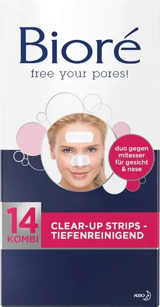 Bioré 14 Kombi Clear-Up Strips – tiefenreinigend 14 Strips Bioré 14 Kombi Clear-Up Strips – tiefenreinigend 14 Strips