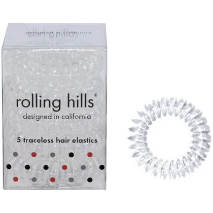 Rolling Hills Professional Hair Rings Transparent Rolling Hills Professional Hair Rings Transparent