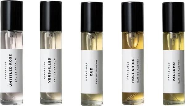 BMRVLS TRAVELSIZE SET 5x 10 ml BMRVLS TRAVELSIZE SET 5x 10 ml