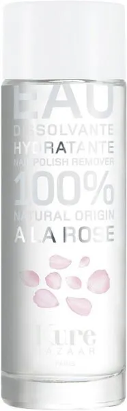 Kure Bazaar Eau Dissolvante Hydratante à la Rose / Nail polish remover 100 ml Kure Bazaar Eau Dissolvante Hydratante à la Rose / Nail polish remover 100 ml