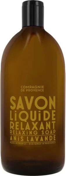 La Compagnie de Provence Liquid Marseille Soap Anise Lavender Refill 1000 ml La Compagnie de Provence Liquid Marseille Soap Anise Lavender Refill 1000 ml