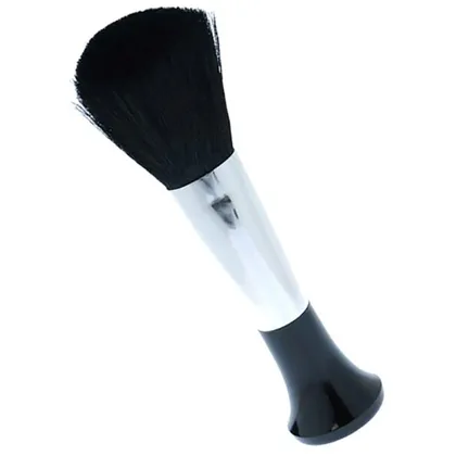 Fantasia Stand-Puderpinsel, Schwarz/ Silber, Naturhaar, Höhe 15 cm, Ø 3 cm Fantasia Stand-Puderpinsel, Schwarz/ Silber, Naturhaar, Höhe 15 cm, Ø 3 cm