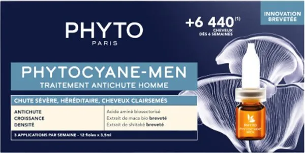 Phyto Phytocyane Men 12×3,5 ml Phyto Phytocyane Men 12×3,5 ml