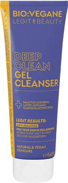 Bio:Végane Deep Clean Gel Cleanser 125 ml Bio:Végane Deep Clean Gel Cleanser 125 ml