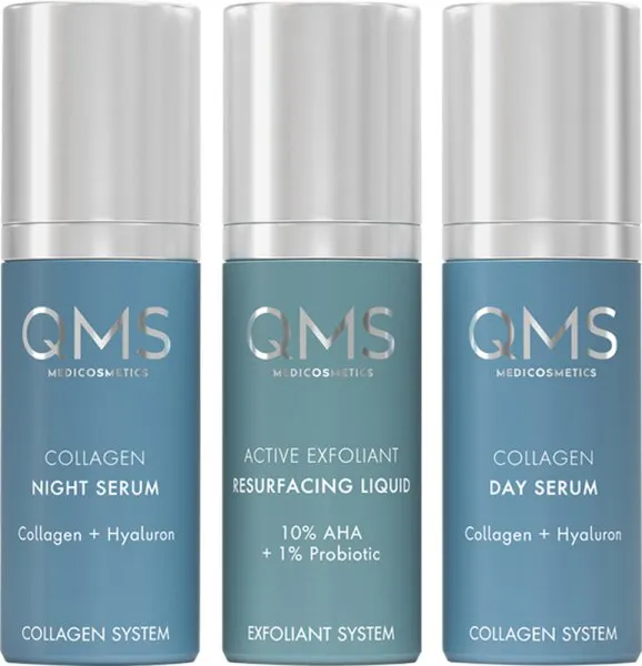 QMS Medicosmetics Core System Day & Night 3-Step Core Routine Set 3 x 30 ml QMS Medicosmetics Core System Day & Night 3-Step Core Routine Set 3 x 30 ml