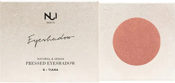 Nui Cosmetics Natural Pressed Eyeshadow 6 Tiana 2,5 g Nui Cosmetics Natural Pressed Eyeshadow 6 Tiana 2,5 g