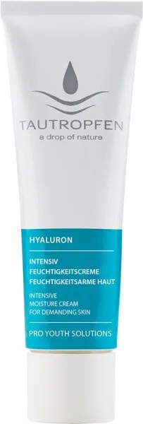 Tautropfen Hyaluron Pro Youth Solutions Intensiv Feuchtigkeitscreme für normale bis feuchtigkeitsarme Haut 30 ml Tautropfen Hyaluron Pro Youth Solutions Intensiv Feuchtigkeitscreme für normale bis feuchtigkeitsarme Haut 30 ml