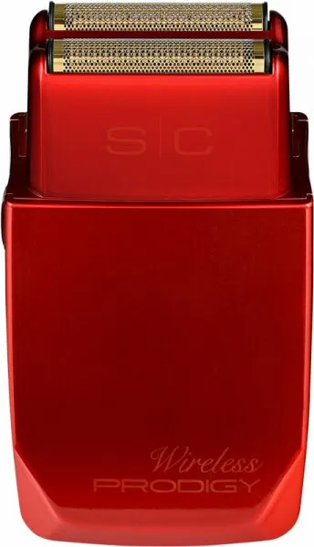 Stylecraft Prodigy Red Professioneller Doppelfolienrasierer mit kabelloser Ladetechnik Red Stylecraft Prodigy Red Professioneller Doppelfolienrasierer mit kabelloser Ladetechnik Red