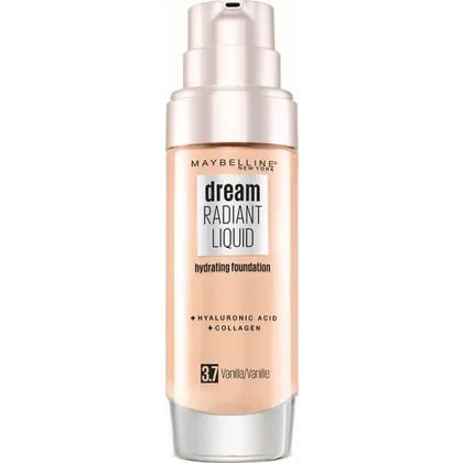 Maybelline Dream Radiant Liquid Make-Up Nr. 37 Vanilla Foundation 30ml Maybelline Dream Radiant Liquid Make-Up Nr. 37 Vanilla Foundation 30ml