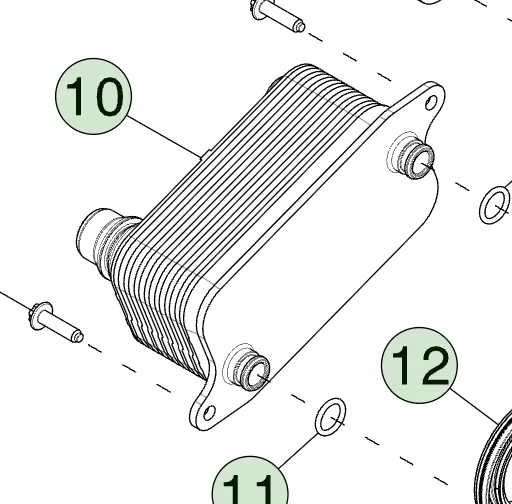 1716767-00-A Теплообмінник — 3DU HEAT EXCHANGER – 3DU