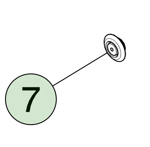 1913221-00-C Заглушка Ø16 мм для панелі товщиною 0.7–1.2 мм з матеріалу TPV варіант B PLUG
