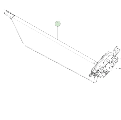 1949998-00-E Комплект сонцезахисного козирка — лівий бік  SUN VISOR ASSEMBLY – LEFT HAND