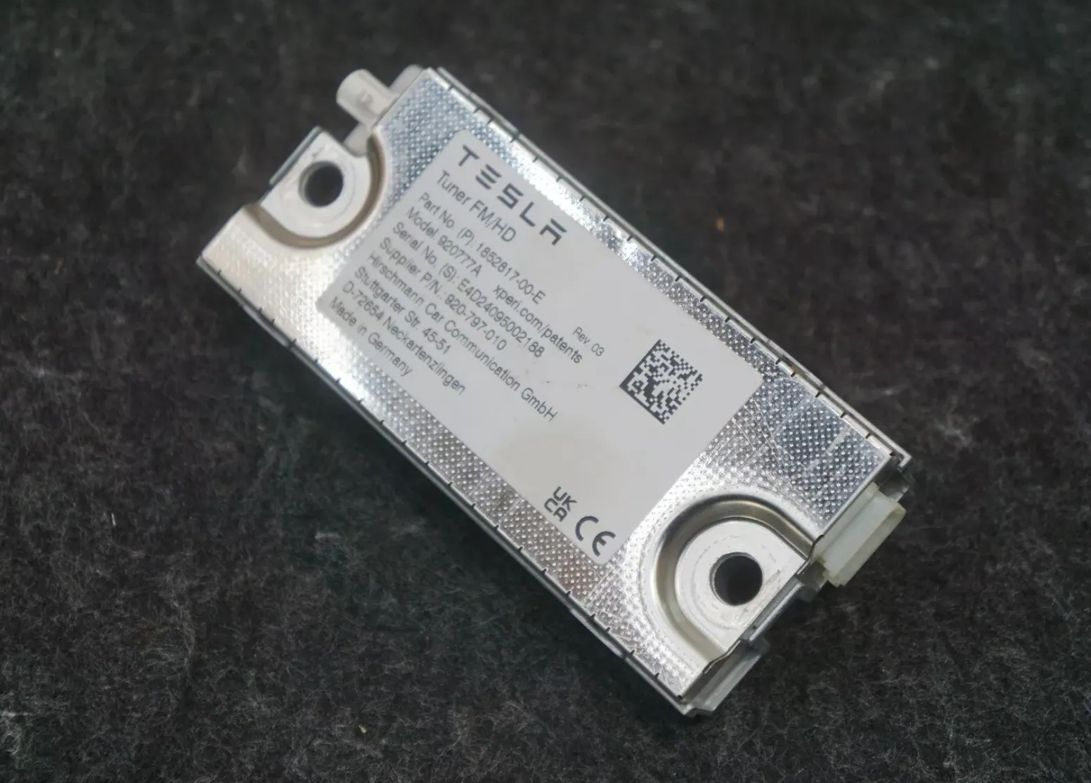 1852817-00-E FM/HD тюнер TUNER FM/HD