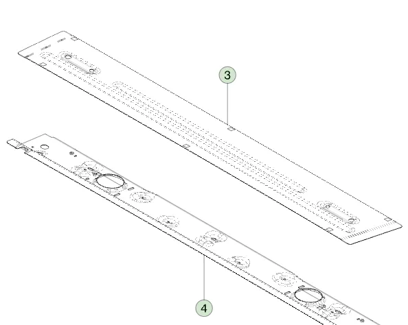 1782828-ST-A Панель верхнього заднього перемичка (хедера) PANEL – REAR HEADER UPPER