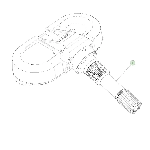 1984913-01-B Датчик контролю тиску в шинах із Bluetooth — без гайки чорний TIRE PRESSURE MONITOR SENSOR BLUETOOTH – NO NUT – BLACK
