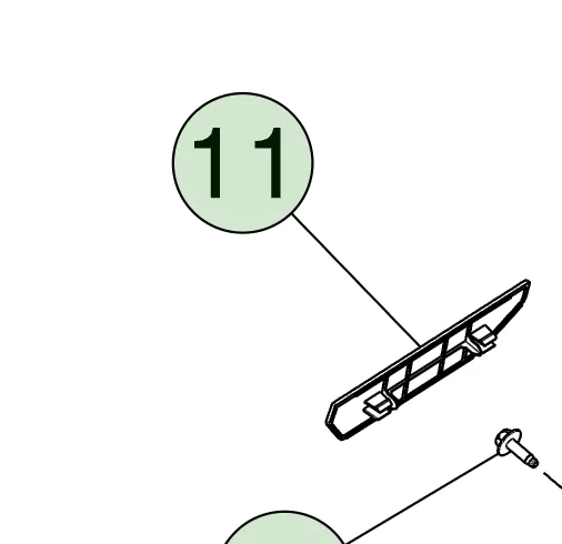 1848580-00-D Правий закривальний елемент CLOSEOUT – RIGHT HAND