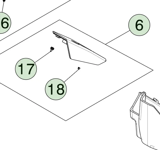 1877853-77-D Облицювання зі сторони педалей PEDAL-SIDE TRIM