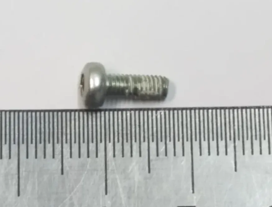 1919198-00-A Гвинт M3×0.5×8 хрестова/TRX-T10 сталь цинк з фіксатором SCR