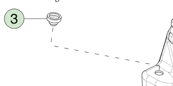1758770-00-A Втулка ущільнювальна насоса (громмет для насоса) GROMMET WASHER PUMP 1758770-00-A Втулка ущільнювальна насоса (громмет для насоса) GROMMET WASHER PUMP