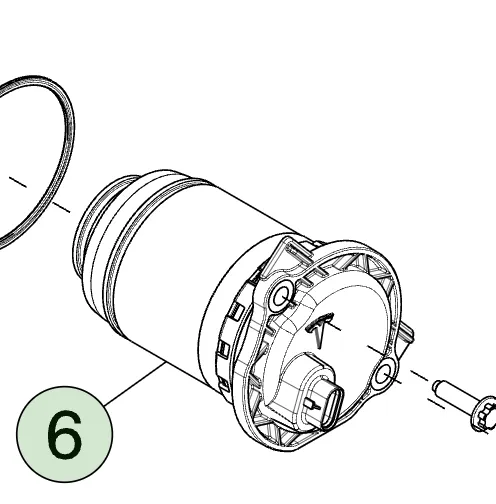 1755800-00-E Електричний оливний насос 48 В ELECTRIC OIL PUMP 48V