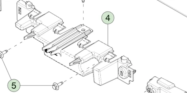1815269-00-B Центральний опорний кронштейн SUPPORT BRACKET – CENTER 1815269-00-B Центральний опорний кронштейн SUPPORT BRACKET – CENTER