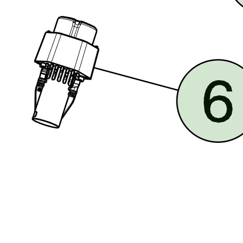 1856561-00-AК Самоналагоджувальний шестигранний буфер-упор SELF ADJUST HEX BUMP STOP