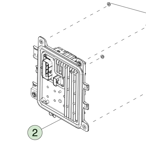 1771458-13-E Контролер середньої напруги — права сторона MID VOLTAGE RIGHT HAND CONTROLLER