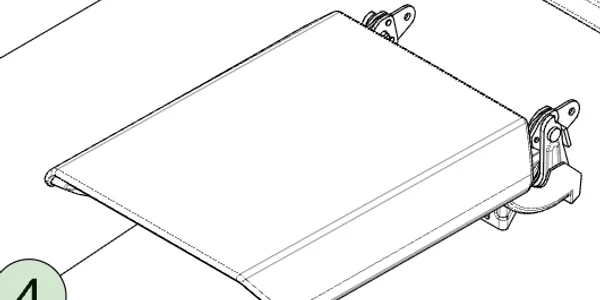 1937202-00-E Збірка петлі підлокітника ARMREST HINGE ASSEMBLY 1937202-00-E Збірка петлі підлокітника ARMREST HINGE ASSEMBLY