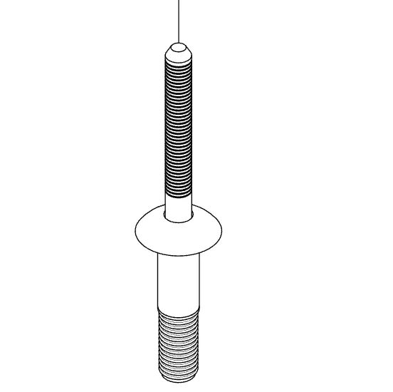 1454538-00-A Високоміцна заклепка 65×26×95 мм HIGH STRENGTH RIVET