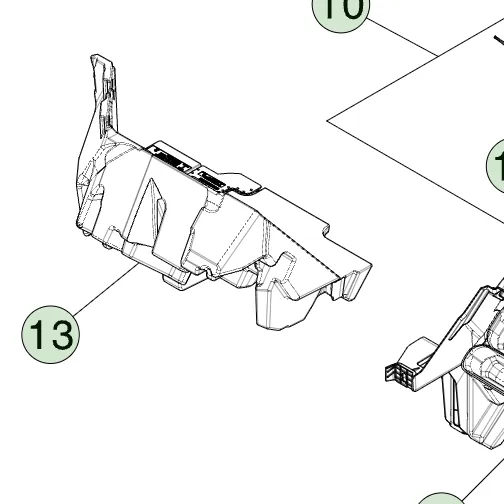 1877847-00-E EPP підніжжя — пасажирська сторона FOOTWELL EPP – PASSENGER