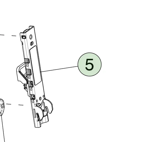 1068130-01-C Регулятор висоти ременя безпеки переднього ряду FIRST ROW – SEAT BELT HEIGHT ADJUSTER