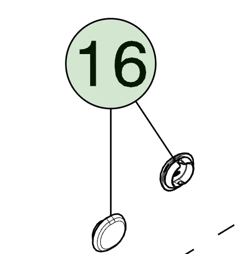 1870760-00-A Заглушка з прорізом 25×31 PLUG