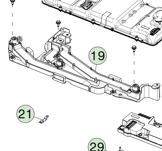 1831806-00-G Збірка шинного колектора для останньої ділянки LAST MILE BUSBAR ASSEMBLY