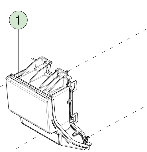 1806408-00-C Збірка заднього ліхтаря – задня бокова частина кузова – ліва сторона TAIL LAMP ASSEMBLY – REAR BODYSIDE – LEFT HAND