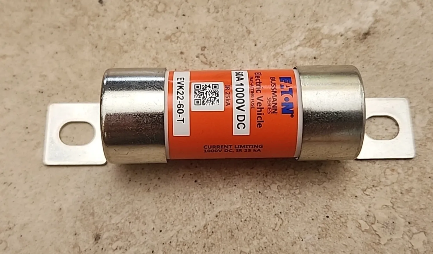 1852992-00-A Плавкий запобіжник PCS 60A – пісочний тип – 1000 В постійного струму (VDC) PCS 60A