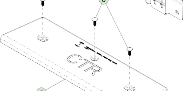 1684648-00-C Центральний кронштейн підніжки облицювання FASCIA STEP BRACKET – CENTER 1684648-00-C Центральний кронштейн підніжки облицювання FASCIA STEP BRACKET – CENTER