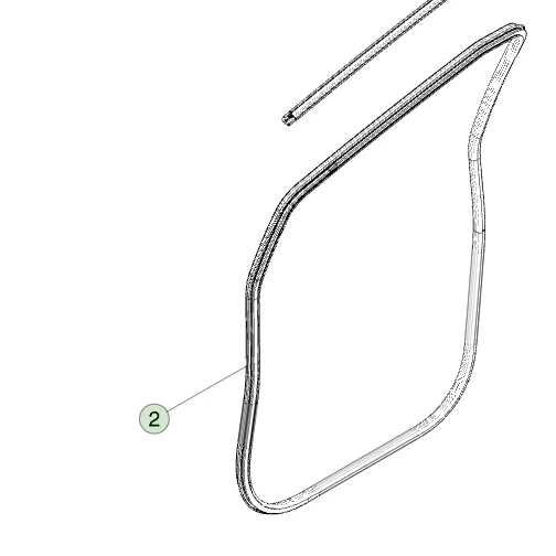 1807546-00-E Основний ущільнювач кузова передній правий PRIMARY BODY SEAL – FRONT – RIGHT HAND