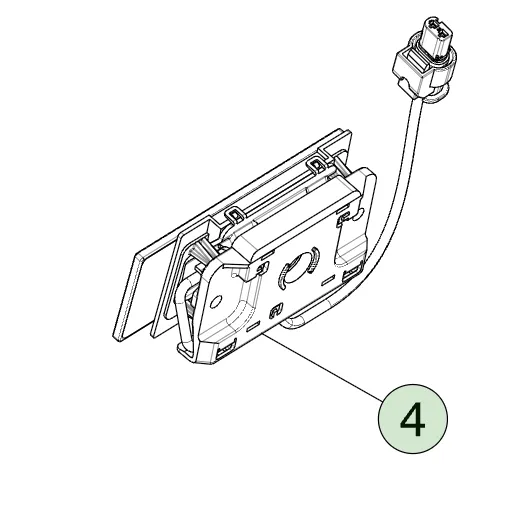 1784577-00-D Спусковий механізм дверей стійки C — правий бік C-PILLAR DOOR TRIGGER – RIGHT HAND
