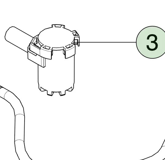 1250917-00-C Випускний вузол повітряного компресора AIR COMPRESSOR EXHAUST ASSEMBLY