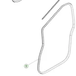 1807545-00-E Основний ущільнювач кузова передній лівий PRIMARY BODY SEAL – FRONT – LEFT HAND 1807545-00-E Основний ущільнювач кузова передній лівий PRIMARY BODY SEAL – FRONT – LEFT HAND